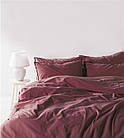 Комплект постільної білизни з вареної бавовни розмір полуторний Limasso Raspberry