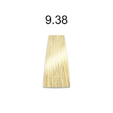 Краска для волос MIRELLA PROFESSIONAL 9.38 дуже світлий блондин золотисто-коричневий