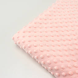 Відріз плюша Minky  колір  пудри 350 г/м2 100*80 № м-57