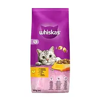 Сухой корм для кошек Whiskas с курицей, 14 кг