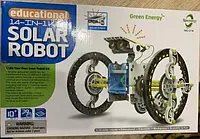 Конструктор на солнечных батареях Белый Educational Solar Robot Kit 14 in 1