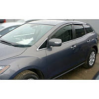 Дефлектори вікон (вітровики) для Mazda CX-7 '2006-2012 (EGR)