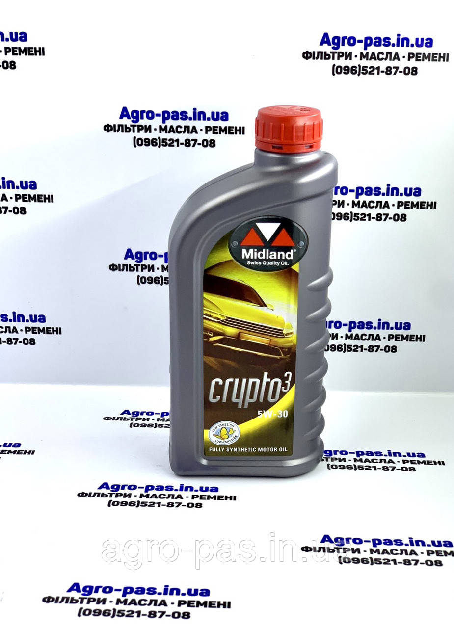 Моторна олива 5W-30 Midland Crypto3, фото 1