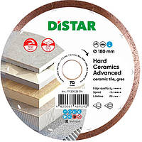 Диск алмазный отрезной DiStar HARD CERAMICS ADVANCED (180x1.4x25.4 мм) (11120528014)