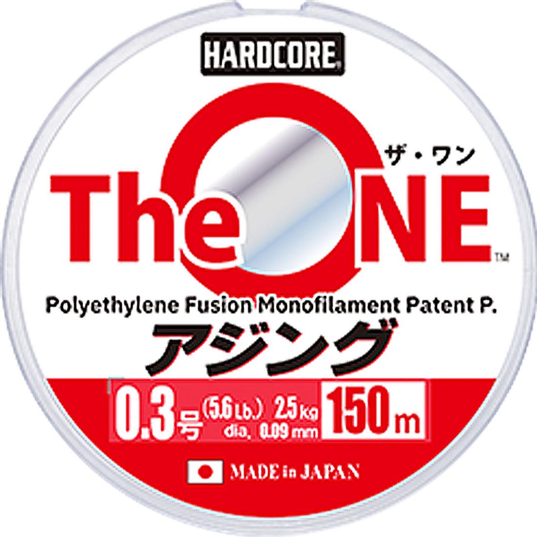 Шнур Duel Hardcore The One #0.3 2.52kg 0.09mm 150m, фото 1