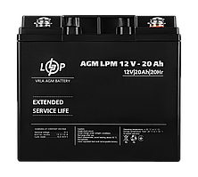 Акумулятор AGM LPM 12V-20 Ah під болт М5