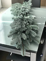 Гірлянда хвойна  лита 2 м блакитна