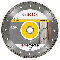 Алмазный отрезной круг по бетону Bosch PF Universal (230х22.23 мм) (2608603252)