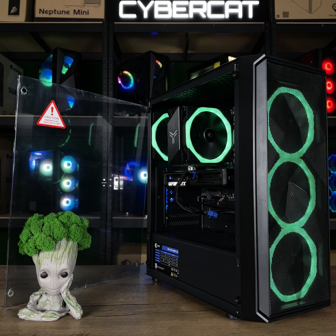 Воїн! RTX 3060 12Gb NEW! | Core i5-12400F | Гарантія 3 Роки! Магазин Ігровий Компютер ПК від CyberCat