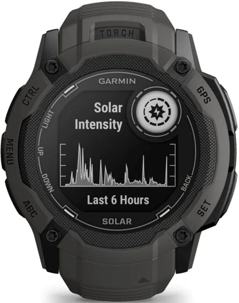 Смарт-годинник Garmin Instinct 2X Solar Graphite (010-02805-10/00/24)
