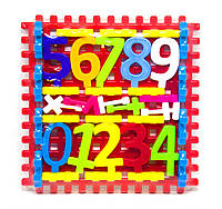 Набор детский "Математика №1" Пластик Разноцвет (110619)