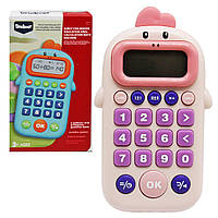 Обучающая игрушка "Калькулятор", розовый Комбинированный Розовый (219430)