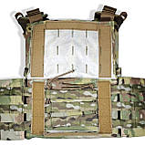 Плитоноска «YURKO» Мультикам під плиту 25×30 см | Ukr shield, фото 5