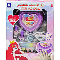 Набор для маникюра "Princess nail art set" с лампой Комбинированный Разноцвет (213926)