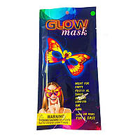 Неоновая маска "Glow Mask: Бабочка" Комбинированный Разноцвет (142330)
