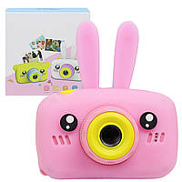 Фотоаппарат детский "Зайчик" (розовый) Комбинированный Розовый (224098)