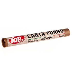 Пергамент для випікання силіконізований Toppack коричневий Carta Forno 29 см 6м