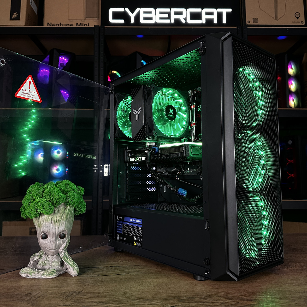 Залізний Титан! Core i5-12400F | RTX 3070Ti | Гарантія 3 Роки! Ігровий Компютер ПК від Магазин CyberCat