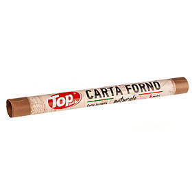 Пергамент для випікання силіконізований Toppack коричневий Carta Forno 38см 6м