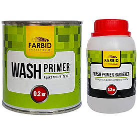 Реактивний ґрунт бежевий Farbid Wash Primer 1:1 200+200г