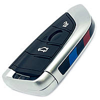 Корпус ключа BMW БМВ Парус 3 Кнопки Для всех F-серии и G-серии Триколор БМВ