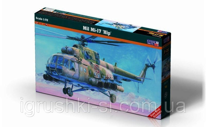 Збірна модель (1:72) Вертоліт Mil Mi-17TB "Hip"