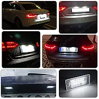 Лед подсветка номера Ауди A1 A3 A4 S4 RS4 B8 A5 S5 A6 A7 Q3 Q5 TT Фольцваген Golf 6 7 MK6 MK7 Passat B6