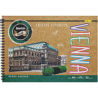 Скетчбук "Vienna", 32 листа, А4 Бумага Разноцвет (194120)