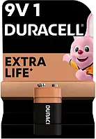 Щелочная батарейка Duracell 6LR61 MN1604 9V 1 шт