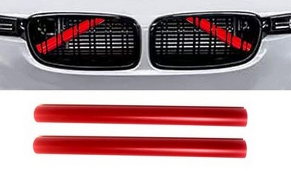 Декоративные вставки в решетку радиатора BMW F30 F32 3 4 Серии БМВ ...