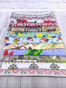 Рушник Вафельні+Льон (мікс) 73*37 см