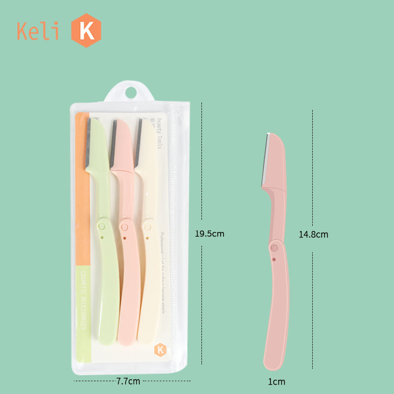 Тример (Бритва) для корекції брів-3 штук в упаковці.