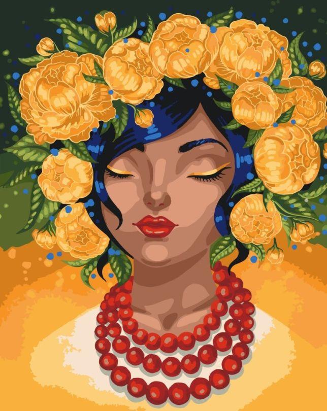 Акційна Малювання по номерам ArtCraft Квітковий спокій ©pollypop92 (ACR-10003-ACNF) 40 х 50 см, фото 1