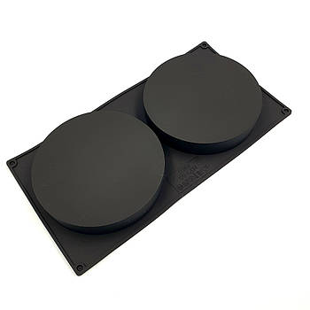 Силіконова форма для начинки (бісквіту) Круги 16х3 см — 2 шт.