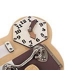 Дошка розвиваюча ВЕДМЕДИК 14в1 Kruzzel 22584 Бізіборд Монтессорі, фото 3