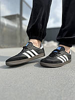 Кроссовки Adidas Samba Black White Brown 36 40