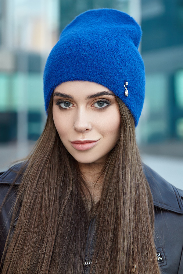 Шапка «Лобелія» електрик