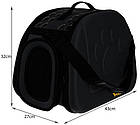 Сумка транспортер, переноска для собак, кішок, кроликів PURLOV 18270, фото 5