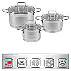 Набір каструль 6 елементів ProfiCook PC KTS 1223, фото 4