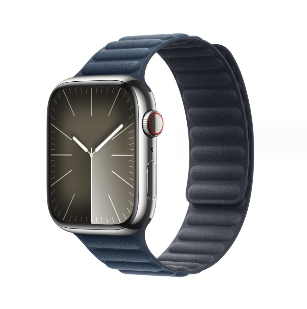 Ремінець BPNK Magnetic Link із FineWoven. Pacific Blue для Apple Watch 41mm | 40mm | 38mm OEM