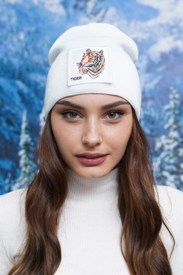 Шапка «Tiger» (5147-6) білий
