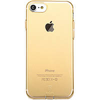 Чохол Baseus для iPhone SE 2020/8/7 Simple Pluggy Gold (ARAPIPH7-A0V)