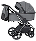 Коляска універсальна 2 в 1, CARRELLO Aurora CRL-6505 2in1 Carbon Grey, сіра, Карелло Аврора, фото 3