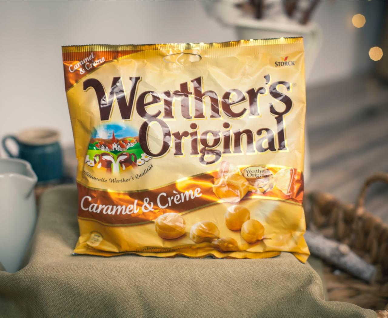 Цукерки Caramel&Creme 🍬 Werther's Original 180 гр. Німеччина, фото 1