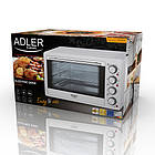 Духовка електрична піч Adler AD 6001 об'єм 35л потужність 1500вт, фото 10