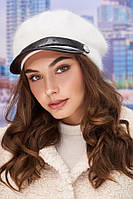 Берет з козирком «Іві» (4953) білий