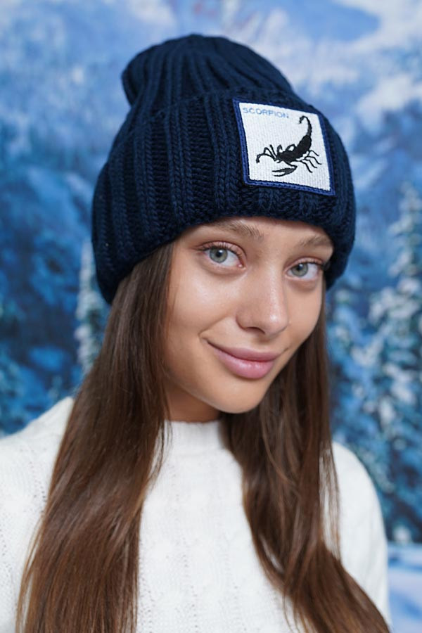 Шапка «Scorpion» (6033) джинсовий