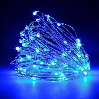 Гірлянда "Нитка" 100 LED Синя