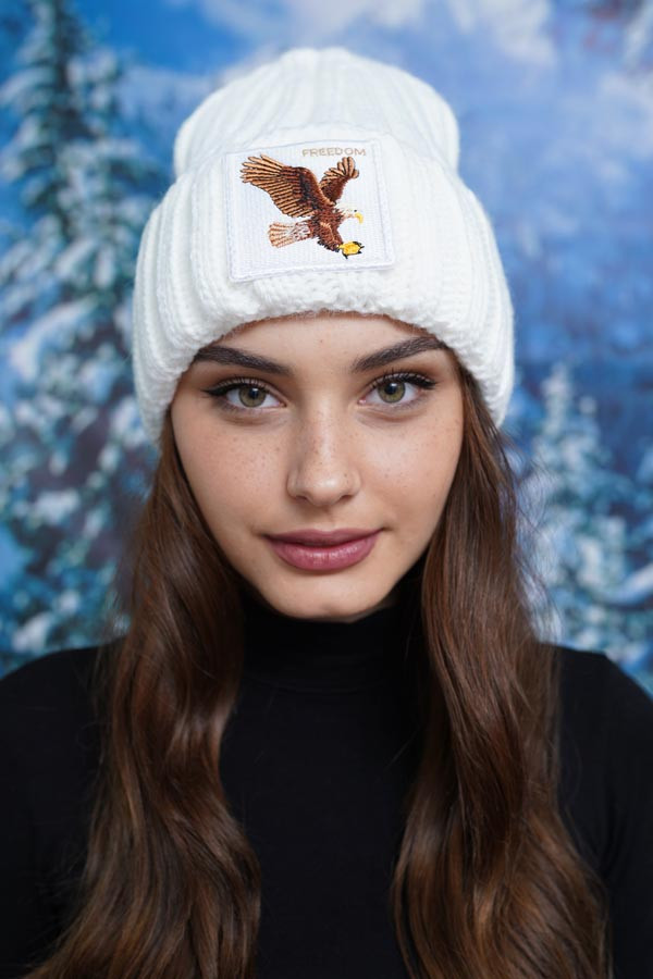 Шапка «Freedom» (6033-5) білий