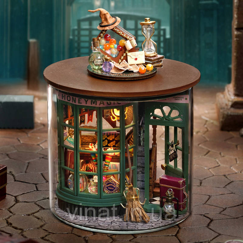 Румбокс Магазин Мага Гаррі Поттер B-048 Roombox Magic Diary Harry Potter Інтер'єрний конструктор 3D